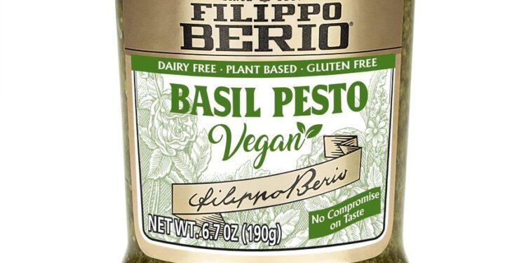 Filippo Berio introduces vegan pesto