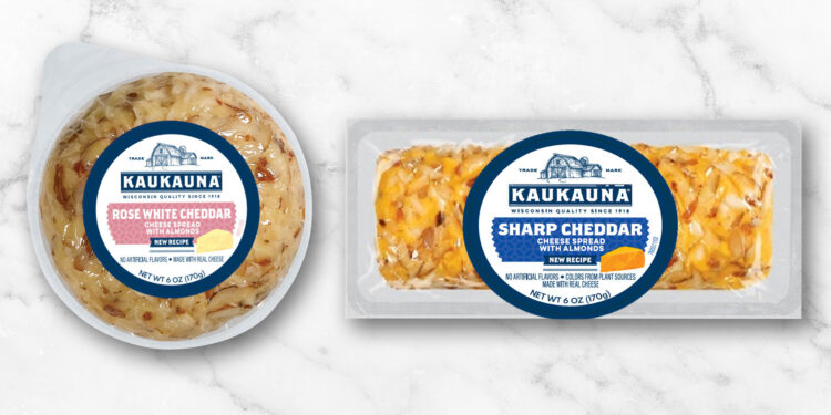 Kaukauna® introduces new clean recipe and packaging for its Iconic cheese balls and logs