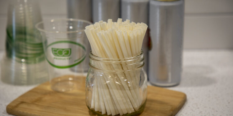 Eco-Products launches new line of compostable straws made from plant-based plastic