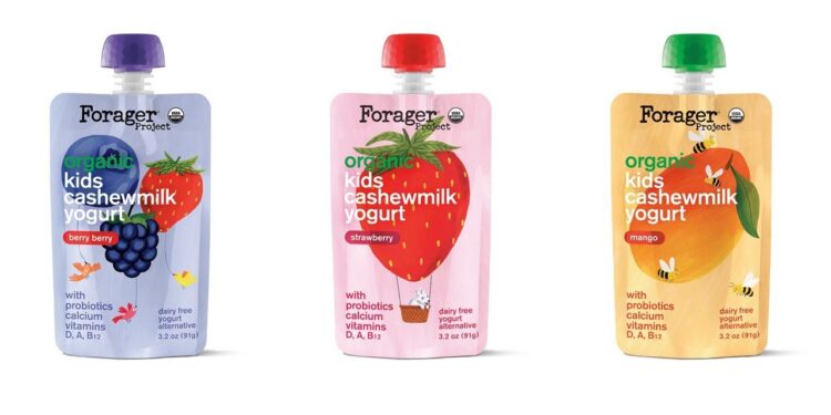 Forager Project® makes Kid-friendly Dairy-free snacking better with launch of new Organic Kids Cashewmilk Yogurt line