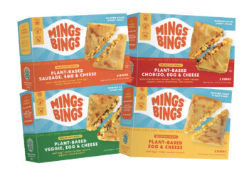 MingsBings™ and JUST Egg™ launch four new plant-based breakfast bing pockets