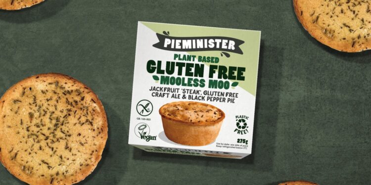 Plant based and gluten free pie