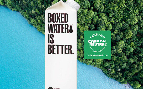 Boxed Water™ achieves CarbonNeutral® product certification