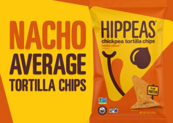 HIPPEAS introduces Nacho Vibes Chickpea Tortilla Chips