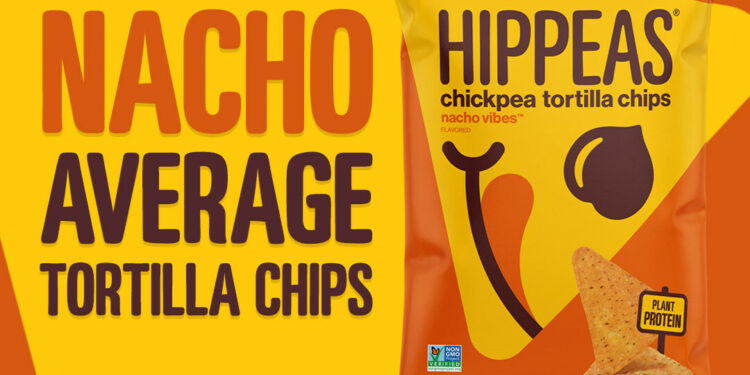 HIPPEAS introduces Nacho Vibes Chickpea Tortilla Chips