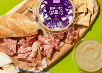 Good Foods introduces dairy free Roasted Garlic Dip