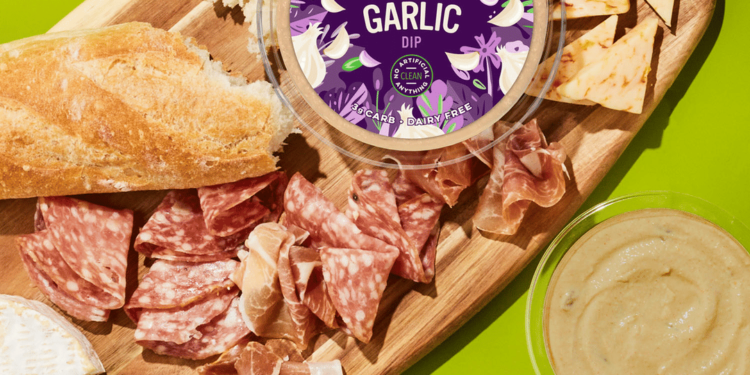 Good Foods introduces dairy free Roasted Garlic Dip