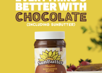 SunButter® Chocolate brings sunflower butter