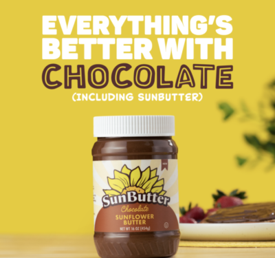 SunButter® Chocolate brings sunflower butter