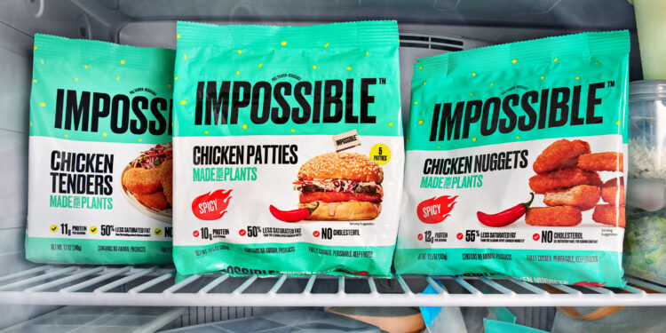 Impossible Foods announces three new chicken products