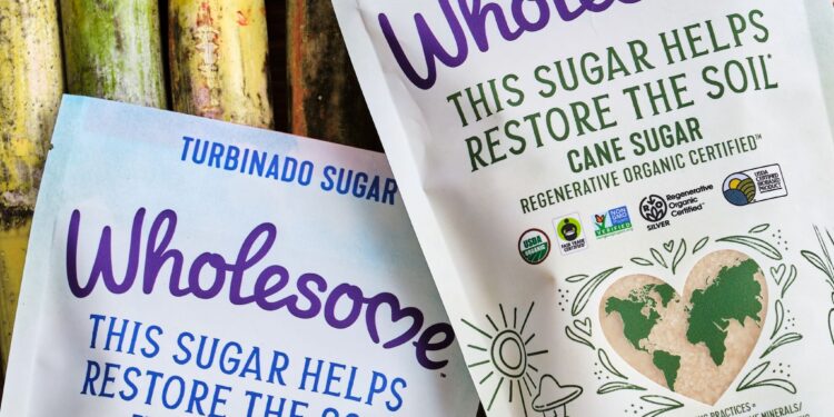 Whole Earth Brands’ Wholesome announces Organic Certified sugars