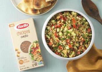 Barilla® expands Chickpea Pasta offerings with Versatile Orzo Shape