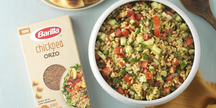Barilla® expands Chickpea Pasta offerings with Versatile Orzo Shape