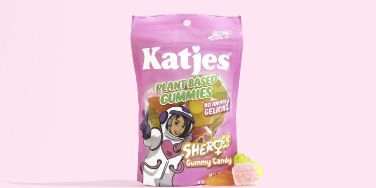 New plant-based gummy candy : Katjes ‘SHEroes’