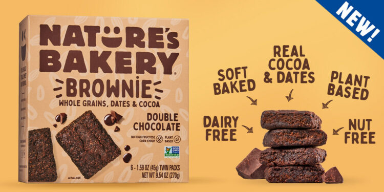 A reminiscent of homemade brownies: Nature’s Bakery