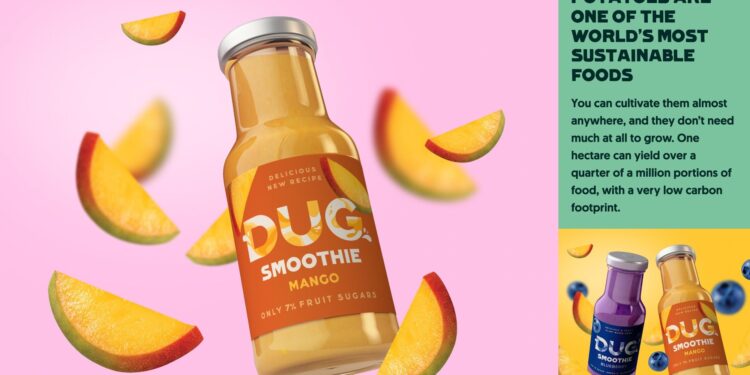 Veg of Lund launches DUG Mango smoothie