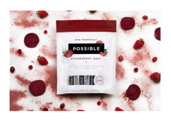 POSSIBLE® introduces revolutionary strawberry beet pre-workout powder