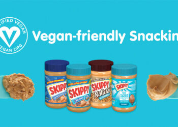 Skippy® Peanut Butter varieties certified 100% vegan