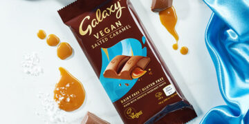 New Salted Caramel bar joins Galaxy Vegan lineup