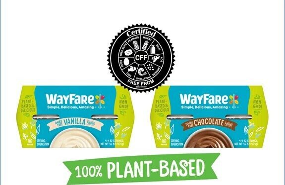 WayFare announces its line of dairy-free puddings