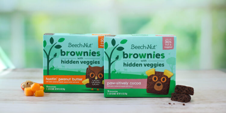 Beech-Nut® Nutrition launches brownies with hidden veggies
