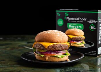 Plantasia Foods introduces pea protein-based plant-based burger