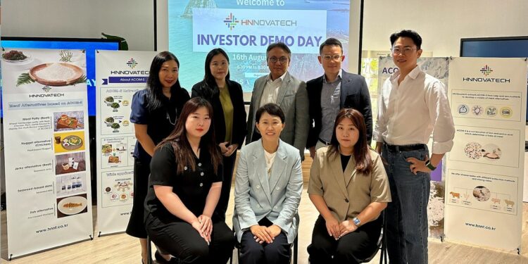 HN-Novatech bags $4m in funding and launches the world’s first proprietary seaweed heme ingredient for plant-based meat applications in Singapore