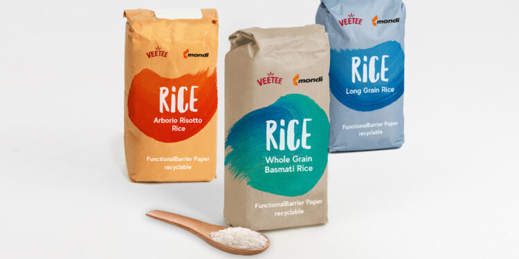 UK food market first as Mondi launches new recyclable paper-based packaging with Veetee