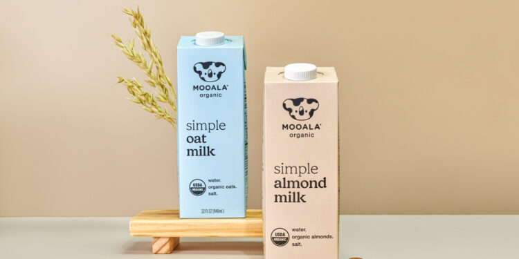 Mooala launches simple line, offering three-ingredient organic almondmilk & oatmilk