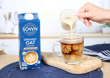 SunOpta launches newest flavor in its SOWN® Organic oat creamer lineup, introducing brown sugar organic oat creamer