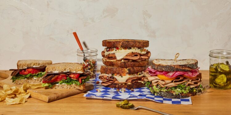 Elevating sandwiches with innovative freshly-sliced plant-based deli meats