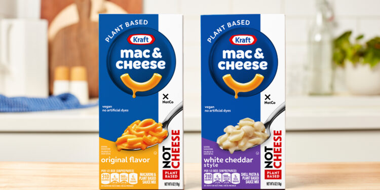 The Kraft Heinz Not Company launches KRAFT NotMac&Cheese, the first-ever, plant-based KRAFT Mac & Cheese