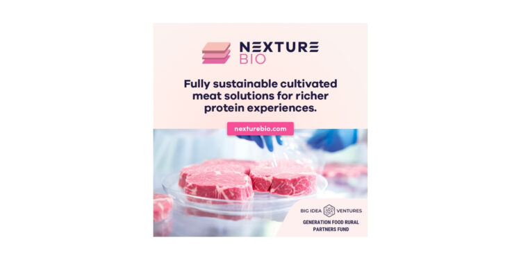 Big Idea Ventures launches Nexture Bio to advance biomaterial technologies for alternative meat production