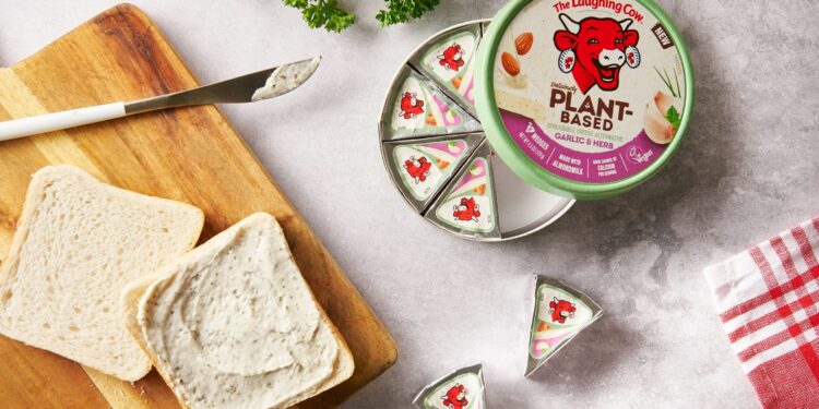 The Laughing Cow® launches plant-based spreadable cheese alternative