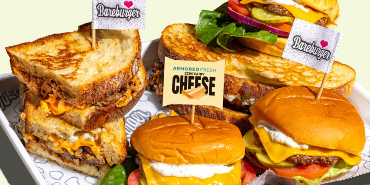 Armored Fresh and Bareburger join forces to elevate plant-based dining with innovative oat milk cheddar cheese menu additions