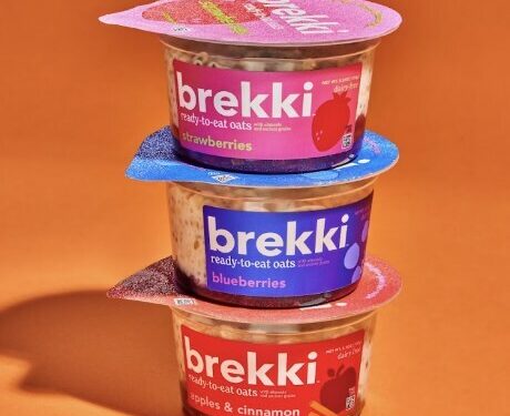 brekki launches plant-based and gluten-free overnight oats in five delicious flavors