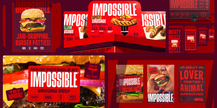 Impossible Foods Introduces Meatier Brand Identity, Transitions to Bold New Packaging Across its Award-Winning Portfolio of Meat From Plants