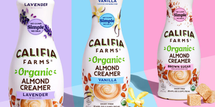 Califia Farms® introduces only Organic Plant-Based Creamers with no gums or oils