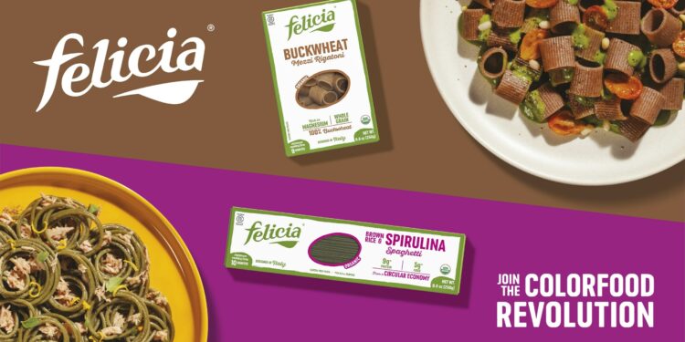 Felicia debuts Spirulina Spaghetti, Buckwheat Rigatoni and other nutritional pasta alternatives at Natural Products Expo West