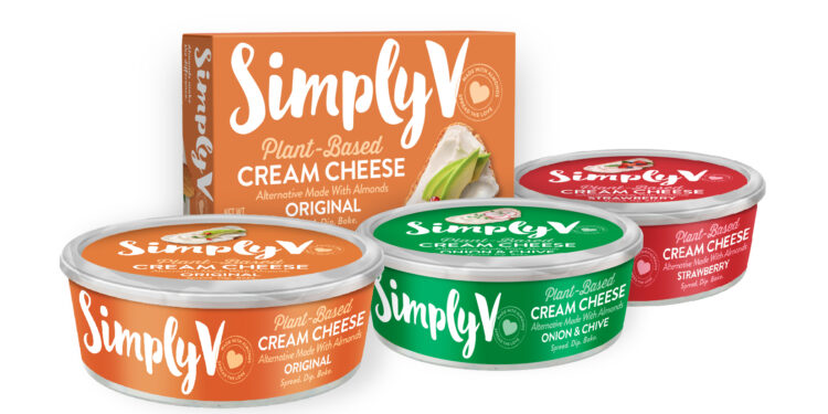 New Plant-Based Cream Cheese from SimplyV Arrives On Grocery Shelves