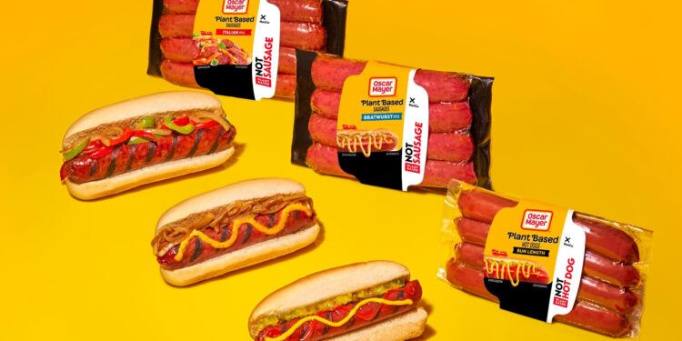 Hot Dog! The Kraft Heinz Not Company Launches First-Ever, Plant-Based Oscar Mayer Hot Dogs and Sausages