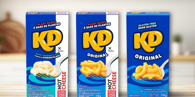 The Kraft Heinz Not Company introduces KD NotMacandCheese: the first plant-based offering from KD