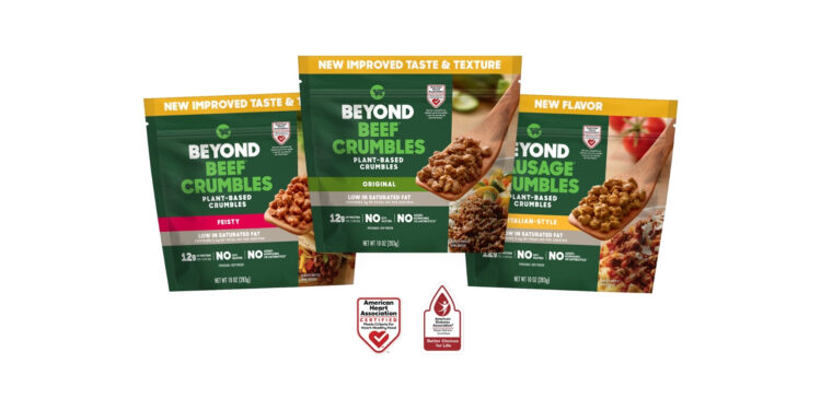 Beyond Meat® Unveils New and Expanded Line of Beyond Crumbles, Now Certified by the American Heart Association’s Heart-Check Program and the American Diabetes Association’s Better Choices for Life Program