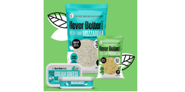 Never Better Foods returns to Expo West with expanded line of plant-based cheese products and new plant-based mayo