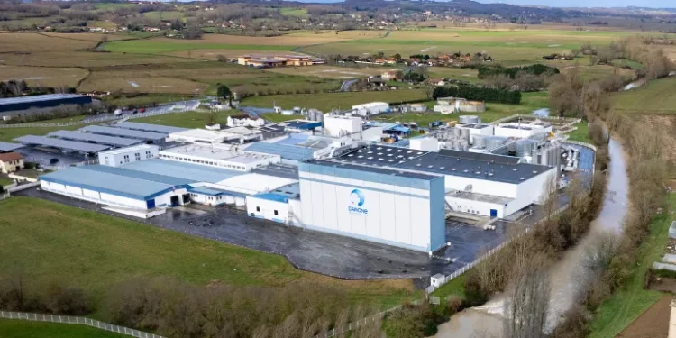 Danone inaugurates new plant-based beverage production facility in Villecomtal-sur-Arros, France, developing a new production model and new skills to meet consumer expectations