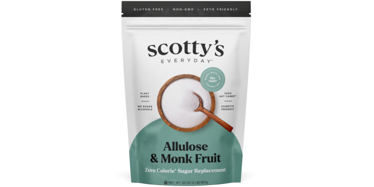 Scotty’s Everyday launches a natural alternative to sugar with their new allulose and monk fruit sweetener blend