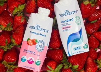 Kate Farms introduces strawberry flavor for nutrition shake and standard 1.4