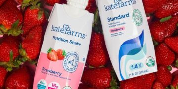 Kate Farms introduces strawberry flavor for nutrition shake and standard 1.4