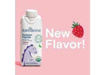 Kate Farms Introduces Pediatric Peptide 1.0 in an Organic Natural Strawberry Flavor