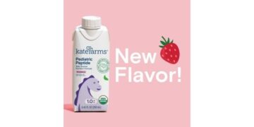 Kate Farms Introduces Pediatric Peptide 1.0 in an Organic Natural Strawberry Flavor